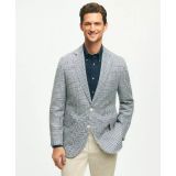 Classic Fit 1818 Check Sport Coat in Linen-Cotton Blend