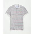 Supima Cotton Multi-Stripe Polo Shirt