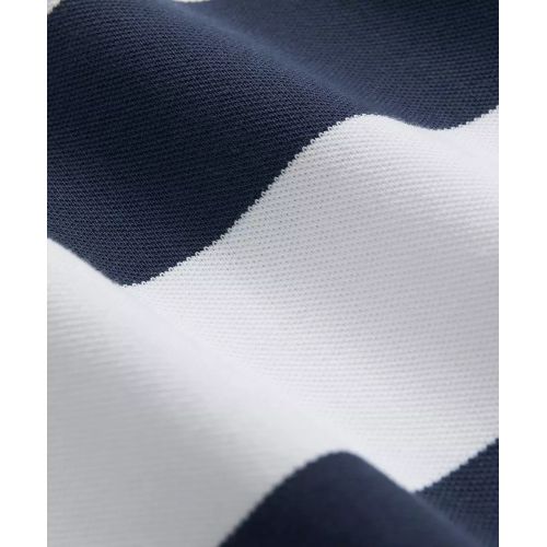 브룩스브라더스 Johnny Collar Rugby Stripe Polo Shirt in Supima Cotton