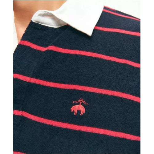 브룩스브라더스 Terry Cloth Rugby Shirt