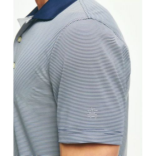 브룩스브라더스 Performance Series Micro Stripe Jersey Polo Shirt