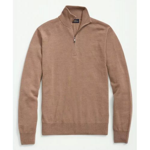 브룩스브라더스 Fine Merino Wool Half-Zip Sweater
