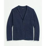 Sweater Blazer In Linen-Cotton Blend