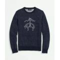 Supima Cotton Braided Link Logo Sweater