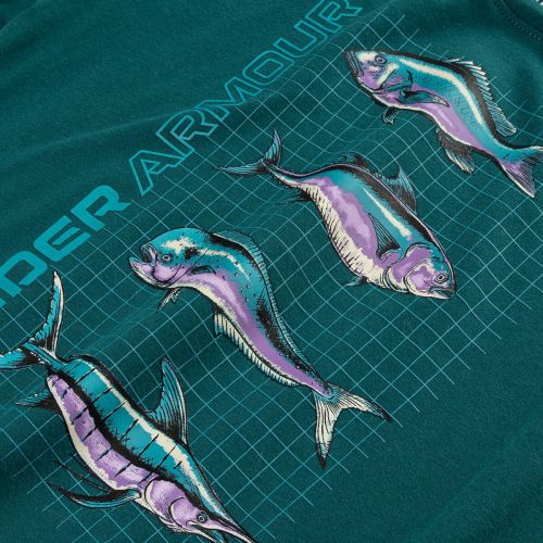 언더아머 Fish Stacks T-Shirt - Boys