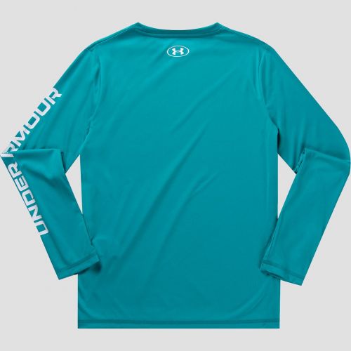 언더아머 Wordmark UPF Long-Sleeve Shirt - Boys