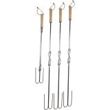 Camp Chef Extendable Safety Roasting Sticks - 4-Pack - Hike & Camp
