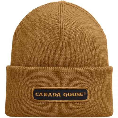 캐나다구스 Canada Goose Emblem Rib Toque Beanie - Accessories