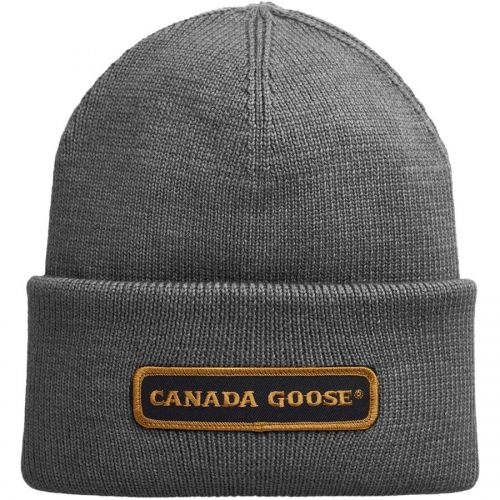 캐나다구스 Canada Goose Emblem Rib Toque Beanie - Accessories