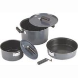 Coleman Family-Size Steel Cookset - Hike & Camp