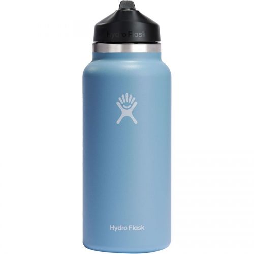  Hydro Flask 32oz Wide Mouth Straw Lid 2.0 Water Bottle - Hike & Camp