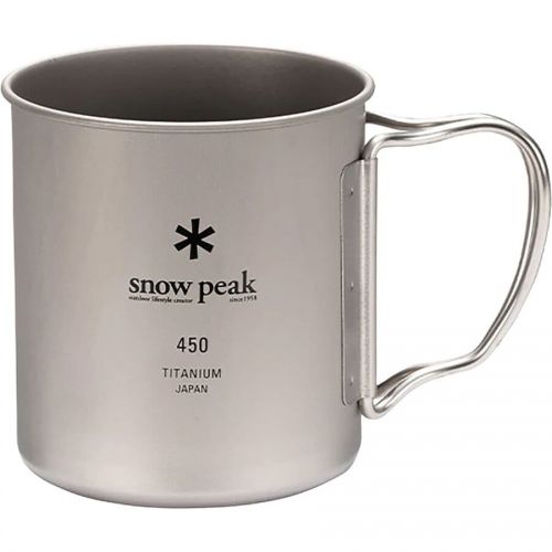  Snow Peak Titanium Single Wall Cup 450 - Hike & Camp