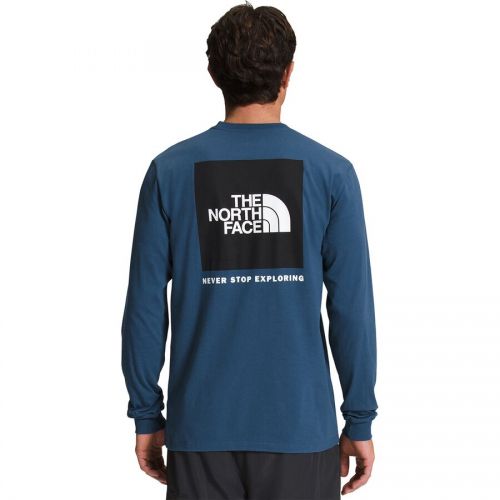 노스페이스 The North Face Long-Sleeve Box NSE T-Shirt - Men