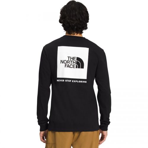 노스페이스 The North Face Long-Sleeve Box NSE T-Shirt - Men