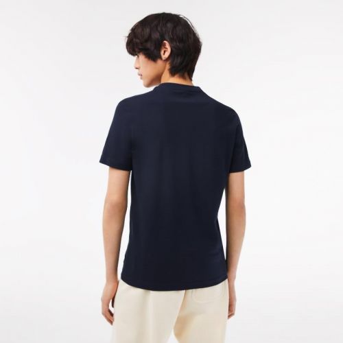 라코스테 Lacoste Menu2019s Cotton Jersey Print T-Shirt