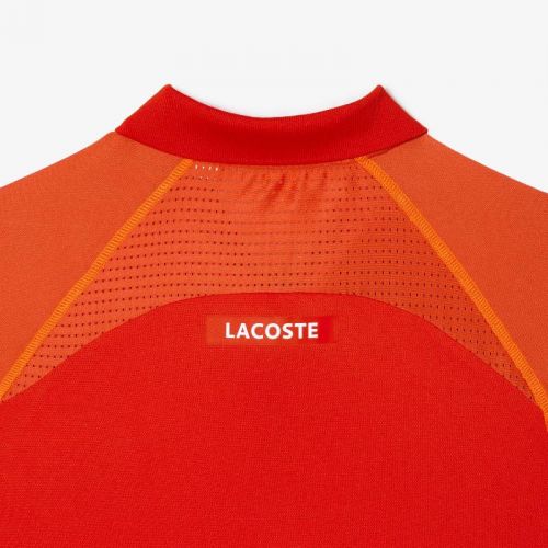 라코스테 Lacoste Menu2019s Tennis Recycled Polyester Polo with Ultra-Dry Technology