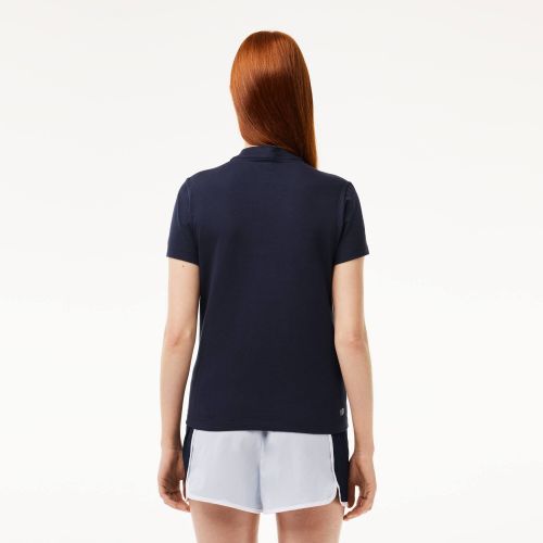 라코스테 Lacoste Womens SPORT Organic Cotton Jersey T-Shirt