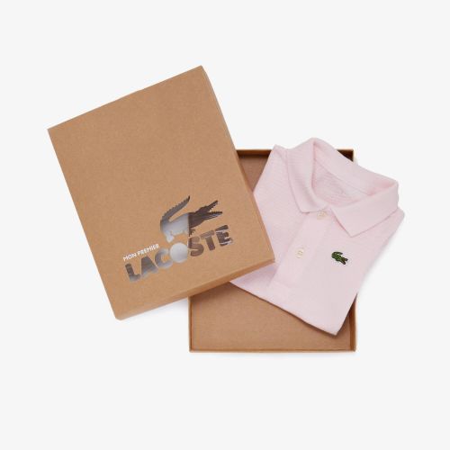 라코스테 Lacoste Baby Organic Cotton Pique Onesie Box Set