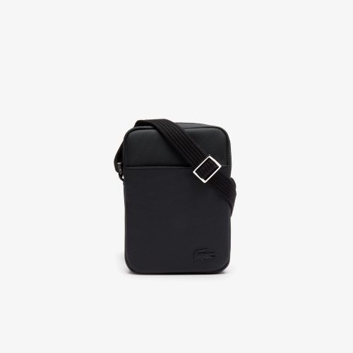 라코스테 Lacoste Mens Classic Petit Pique Vertical Zip Bag