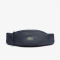 Lacoste Unisex LCST Coated Canvas Zippered Fanny Pack