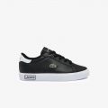 Lacoste Childrens Powercourt Synthetic Sneakers