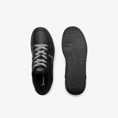 라코스테 Lacoste Mens L005 Leather Sneakers