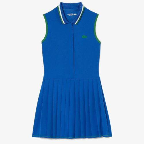 라코스테 Lacoste Womens SPORT Built-In Short Pleated Tennis Dress