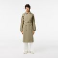Lacoste Womens Oversized Trench Coat