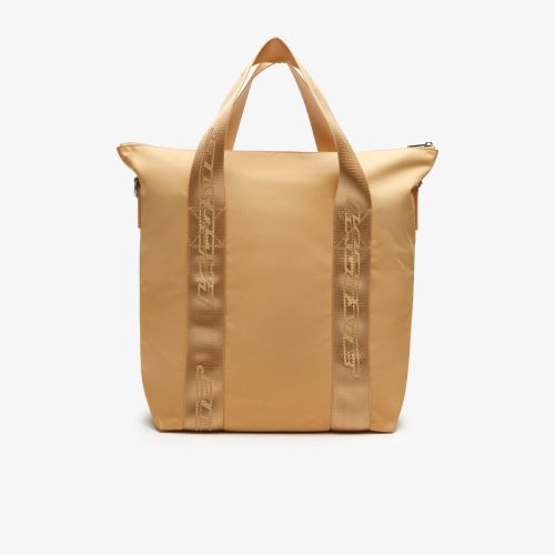 라코스테 Lacoste Womenu2019s Contrast Branding Tote Bag