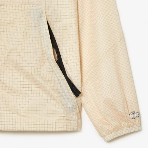 라코스테 Lacoste Menu2019s Short Zipped Hooded Jacket