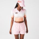 Womens Lacoste SPORT Summer Pack Short Gradient And Stretch Polo