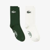 Lacoste Unisex Two-Pack French Made Organic Cotton Socks