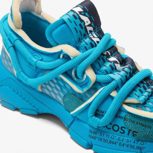 라코스테 Lacoste Womens L003 Active Runway Textile Sneakers