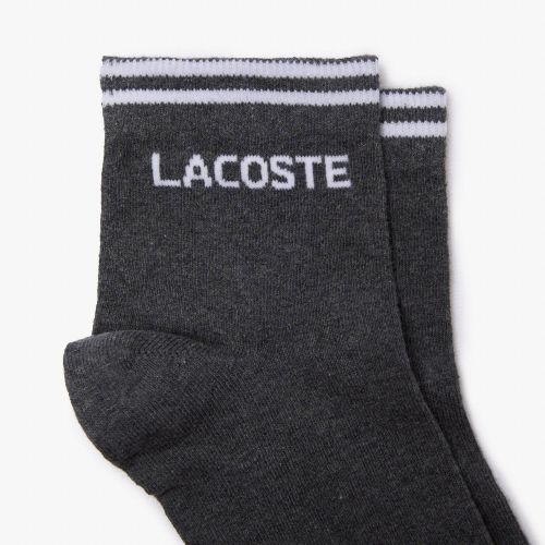 라코스테 Lacoste Unisex SPORT Low-Cut Cotton Sock Two-Pack