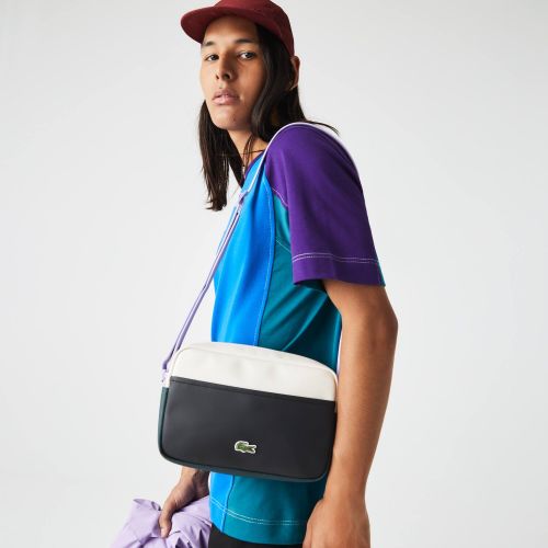 라코스테 Lacoste Mens Color-Block Crossover Bag