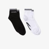 Lacoste Unisex SPORT Low-Cut Cotton Sock Two-Pack