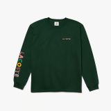 Lacoste Unisex LIVE Embroidered Cotton T-shirt
