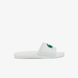 Lacoste Mens Croco Water-repellent Synthetic Slides