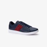 Lacoste Mens Carnaby Evo Leather and Suede Sneakers