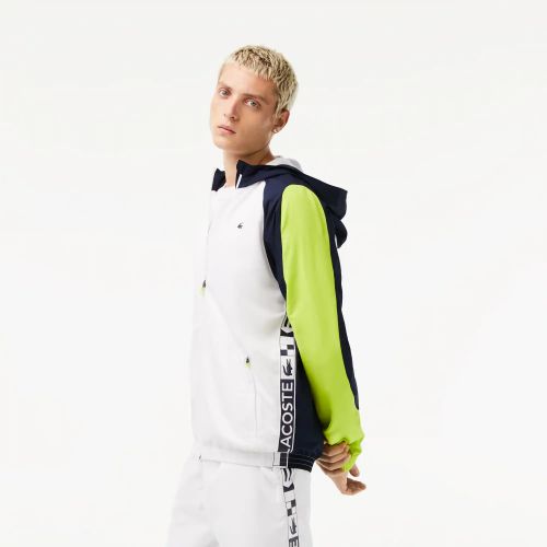 라코스테 Lacoste Mens SPORT Color-Block Tennis Jacket