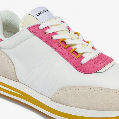 라코스테 Lacoste Womens L-Spin Textile Sneakers