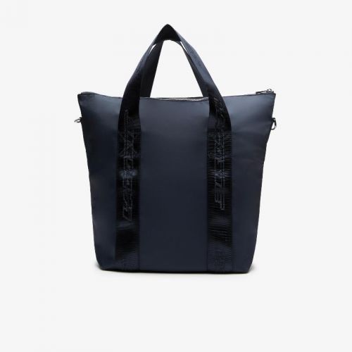 라코스테 Lacoste Womenu2019s Contrast Branding Tote Bag