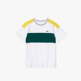 Lacoste Boys SPORT Colorblock Ultra-Lightweight Cotton T-shirt