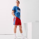 Lacoste Mens SPORT Colorblock Panels Lightweight Shorts