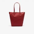 Lacoste Womens L.12.12 Concept Vertical Zip Tote Bag