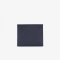 Lacoste Mens Classic Petit Pique Three Card Wallet