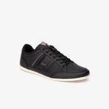 Lacoste Mens Chaymon Leather and Synthetic Trainers