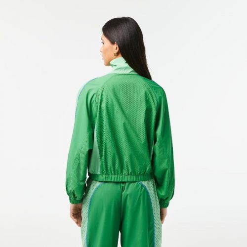 라코스테 Lacoste Womenu2019s Oversized Two Tone Jacket