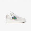 Mens Lacoste Ace Clip Leather Sneakers