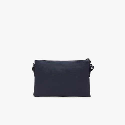 라코스테 Lacoste Womens L.12.12 Concept Flat Crossover Bag